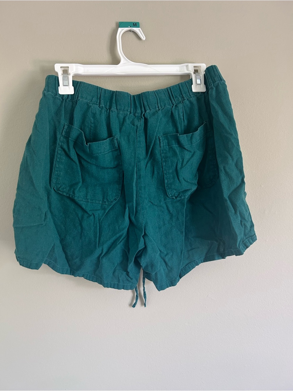 Large Linen Lounge Shorts - Picture 4 of 5
